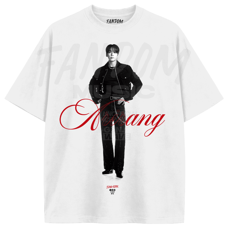 BTS · Jungkook White OVERSIZE
