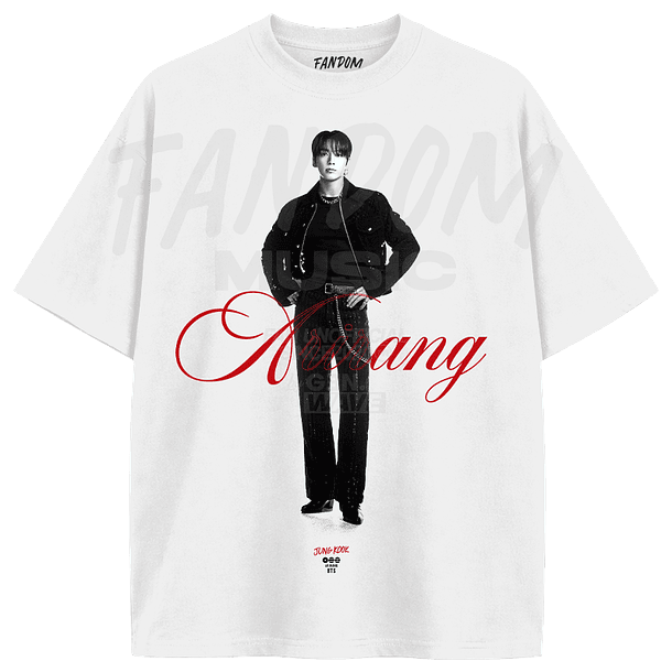 BTS · Jungkook White OVERSIZE 1