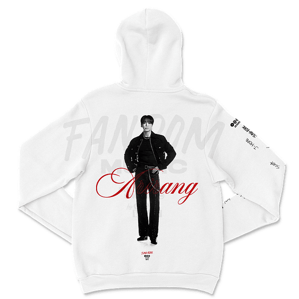 BTS · Jungkook White Hoodie 2