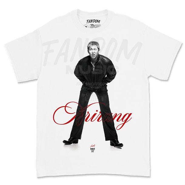 BTS · RM White Polera 1