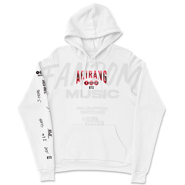 BTS · RM White Hoodie 3