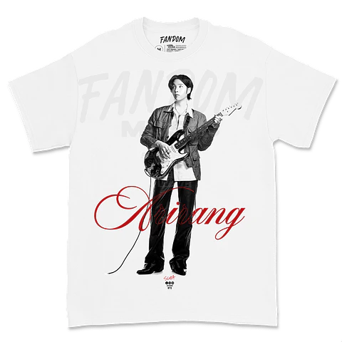 BTS · Suga White Polera