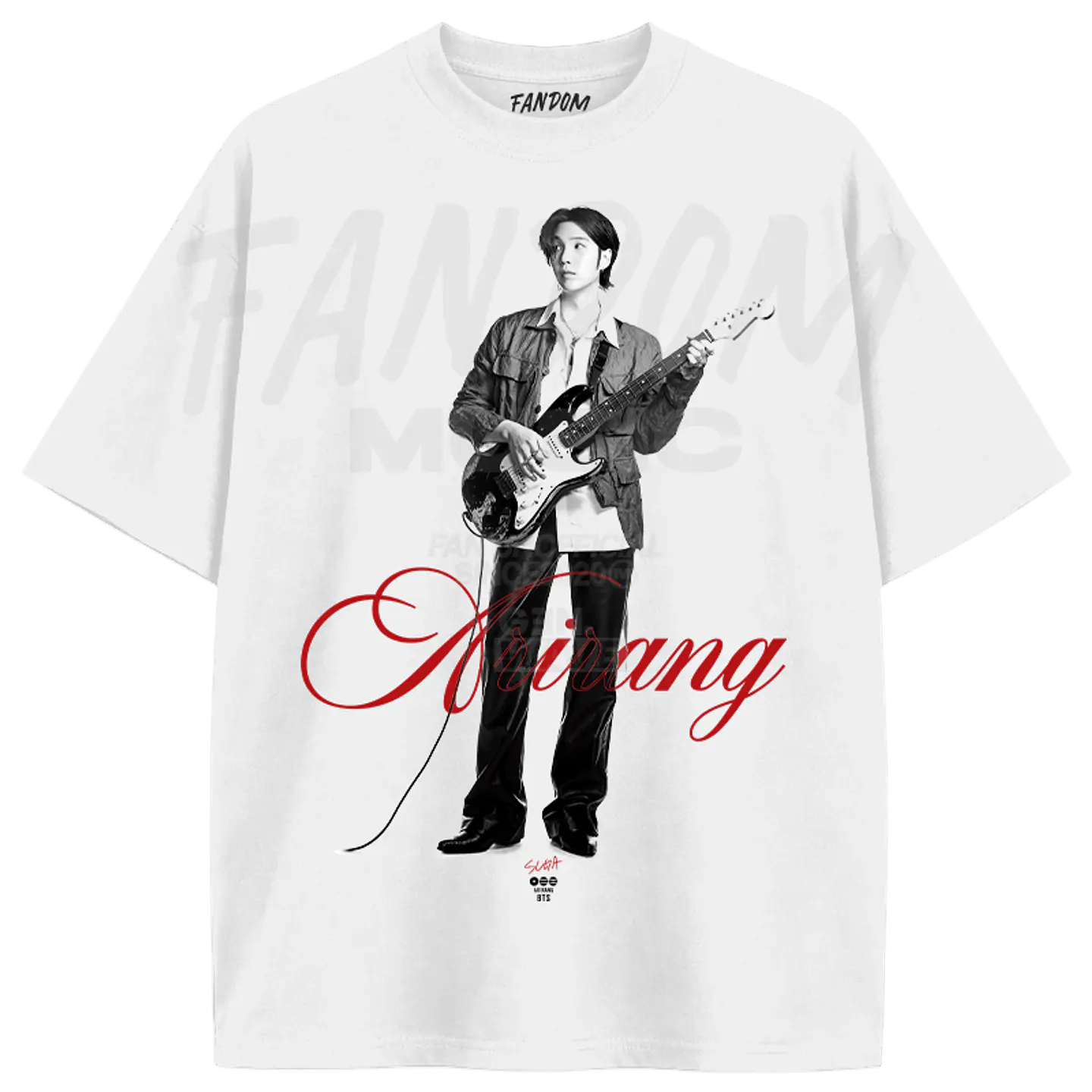 BTS · Suga White OVERSIZE 1