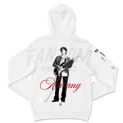 BTS · Suga White Hoodie