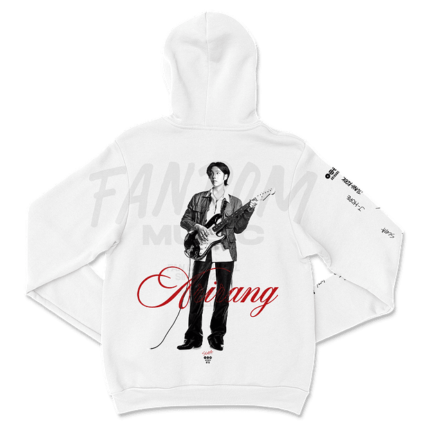 BTS · Suga White Hoodie 2