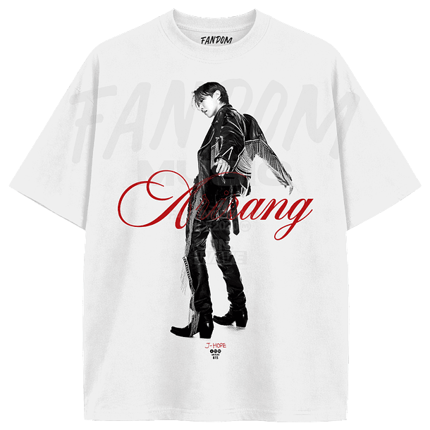 BTS · J-Hope White OVERSIZE 1