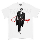 BTS · Jin White Polera 1