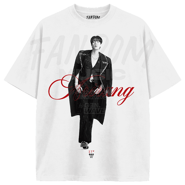 BTS · Jin White OVERSIZE 1