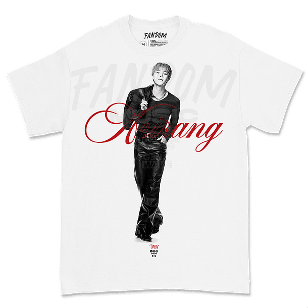 BTS · Jimin White Polera 1