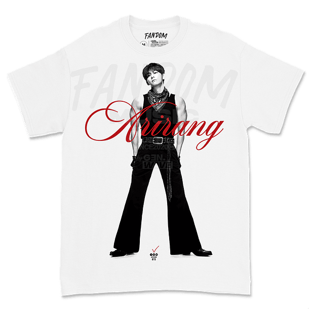 BTS · V White Polera 1