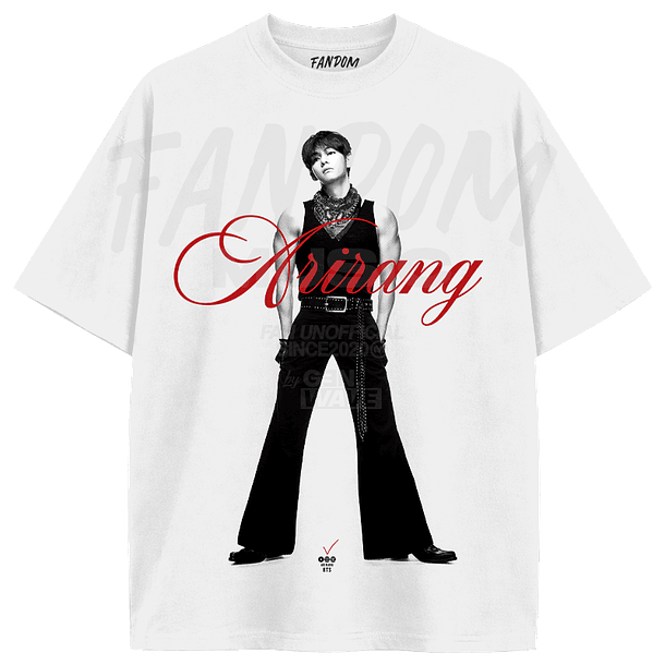 BTS · V White OVERSIZE 1