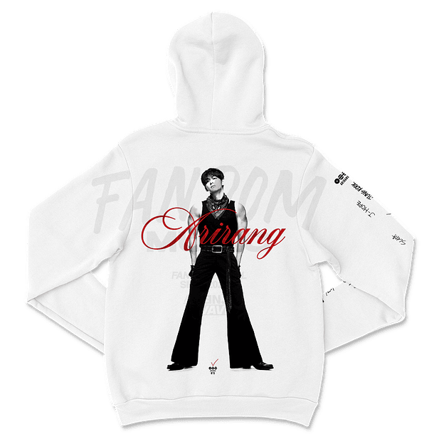 BTS · V White Hoodie 2