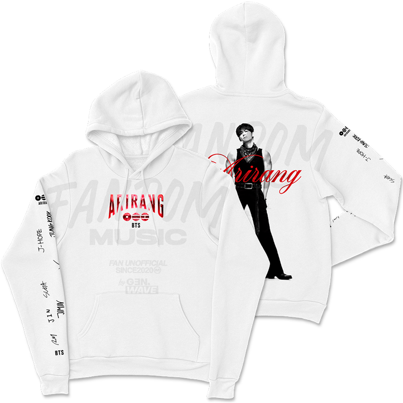 BTS · V White Hoodie