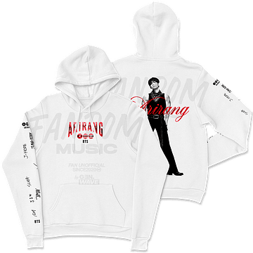 BTS · V White Hoodie