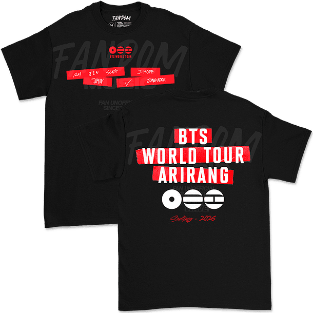 BTS · World Tour Polera 1