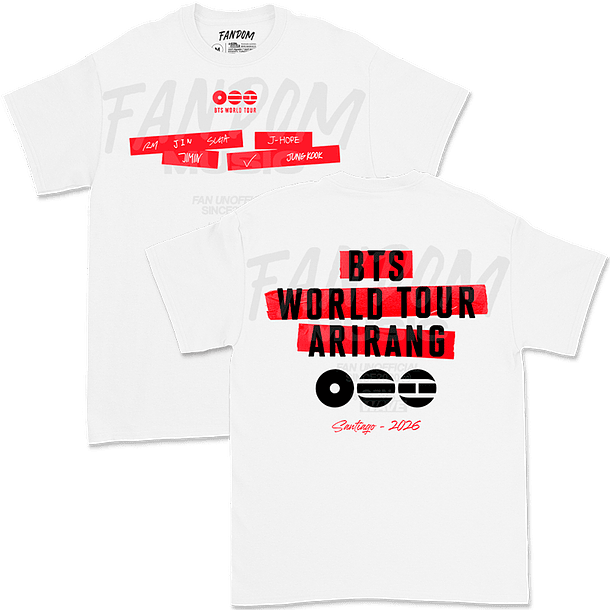 BTS · World Tour Polera 2