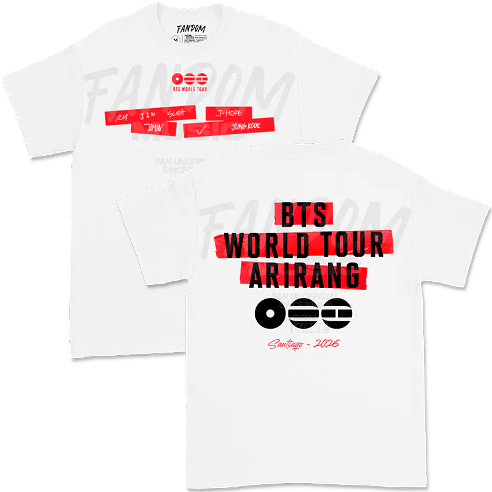 BTS · World Tour Polera 2