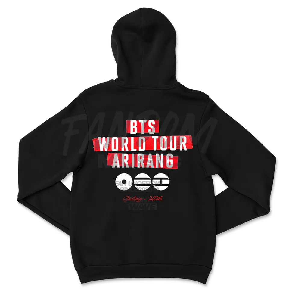 BTS · World Tour Hoodie 4