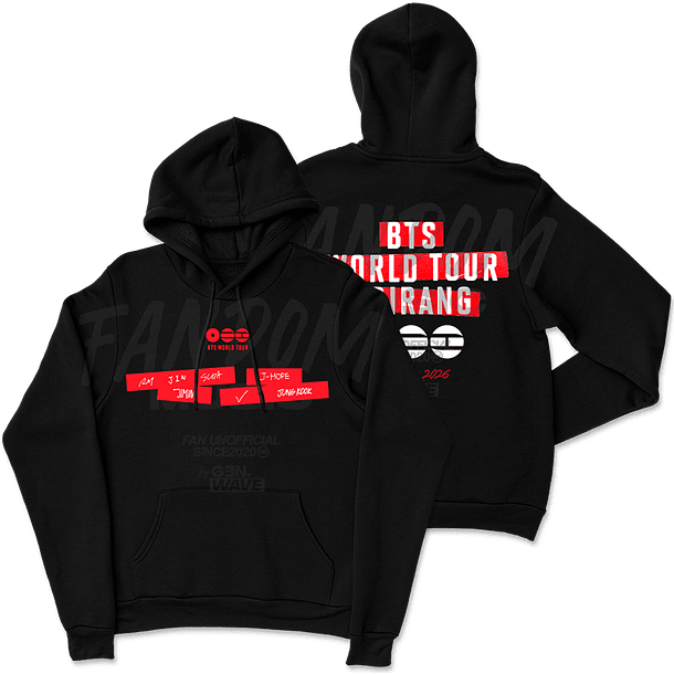 BTS · World Tour Hoodie 2