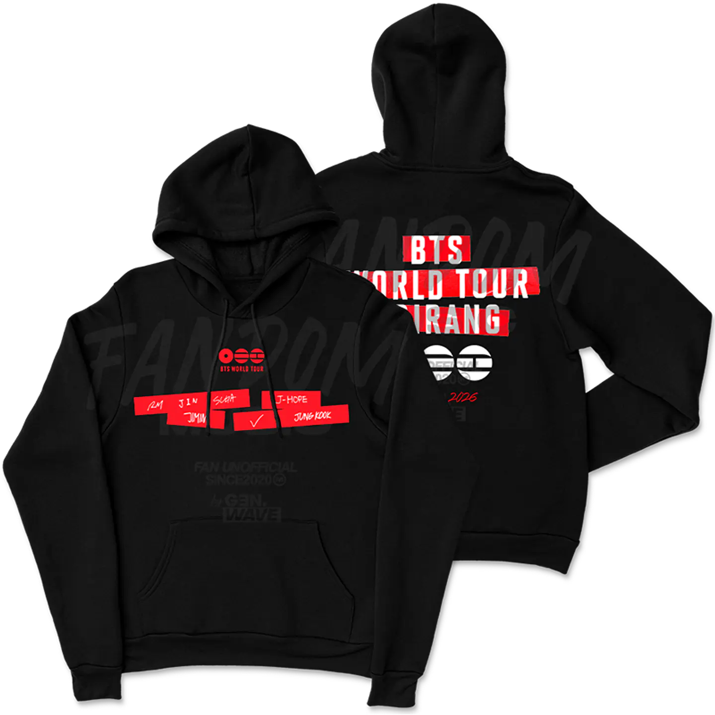 BTS · World Tour Hoodie 2
