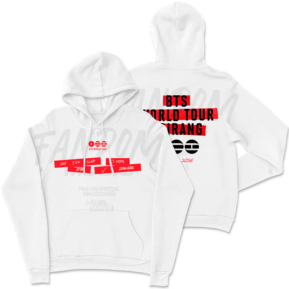 BTS · World Tour Hoodie 1