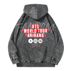 BTS · World Tour Hoodie Acid Wash 2