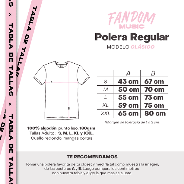 BTS · Tracklist Polera 3