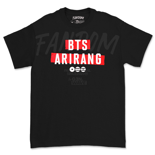 BTS · Tracklist Polera 7