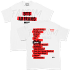 BTS · Tracklist Polera 2