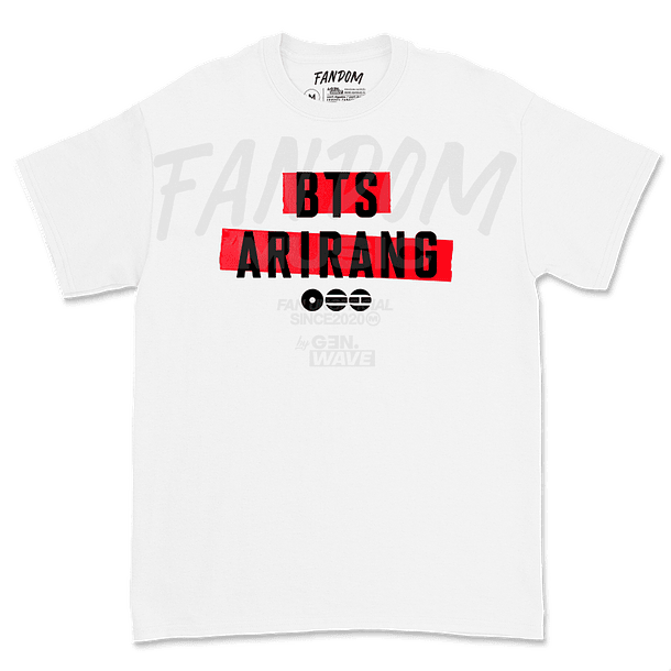 BTS · Tracklist Polera 6