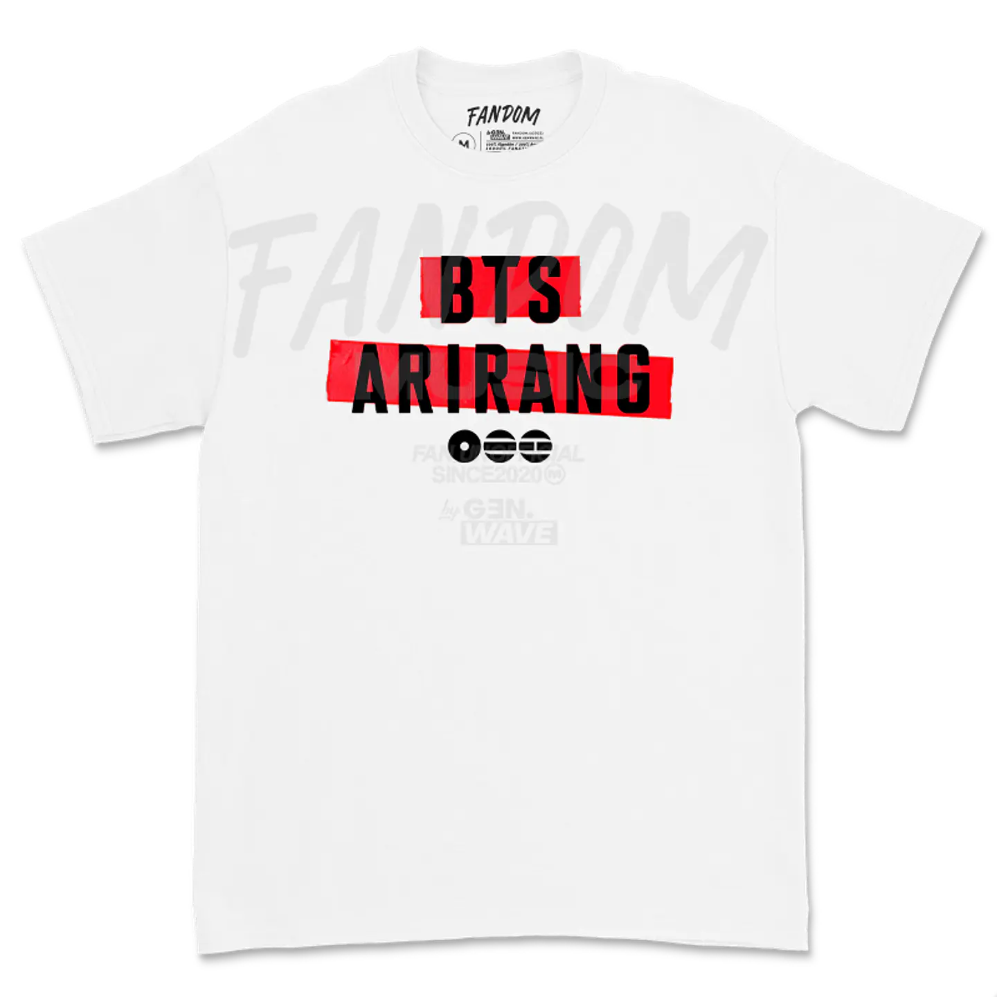 BTS · Tracklist Polera 6