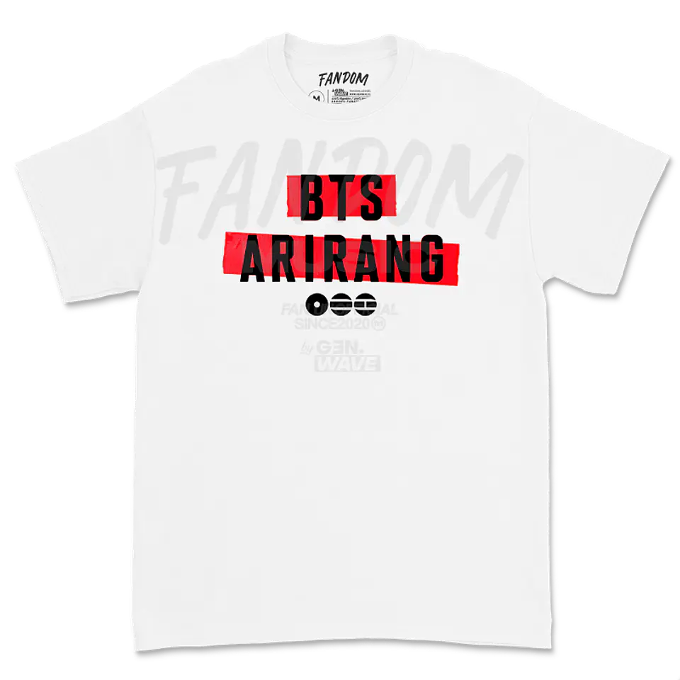 BTS · Tracklist Polera 6