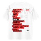 BTS ·  Tracklist OVERSIZE 4