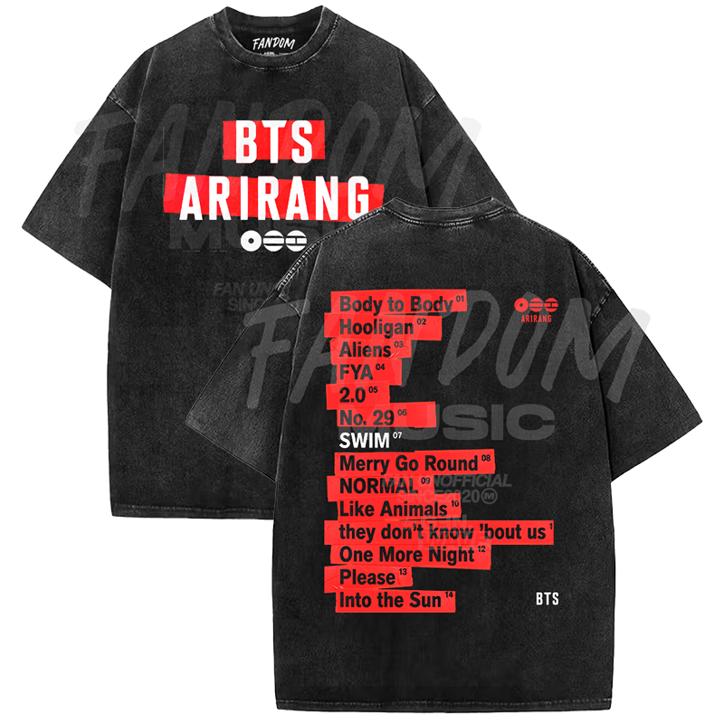 BTS · Tracklist ACID WASH