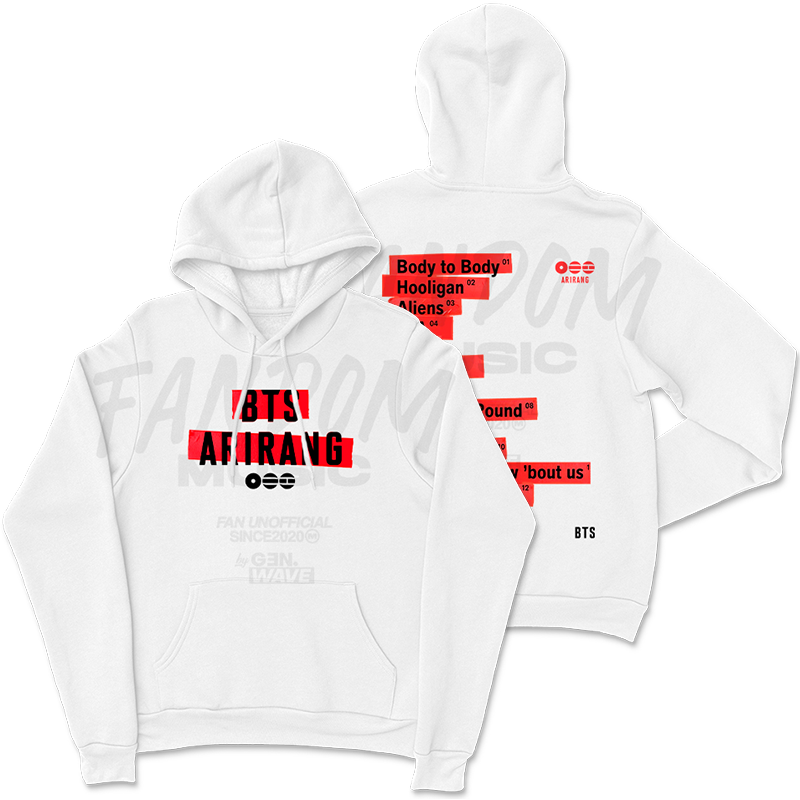 BTS · Tracklist Hoodie