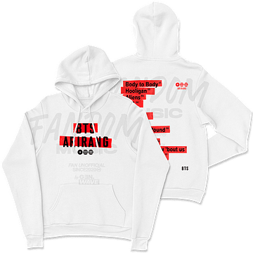 BTS · Tracklist Hoodie