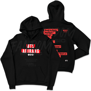 BTS · Tracklist Hoodie