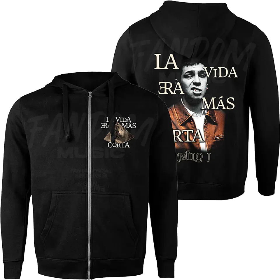 Milo J · LVEMC Hoodie con Cierre 1