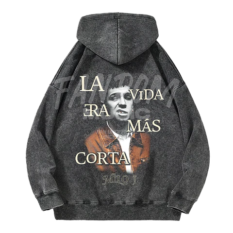 Milo J · LVEMC Hoodie Acid Wash