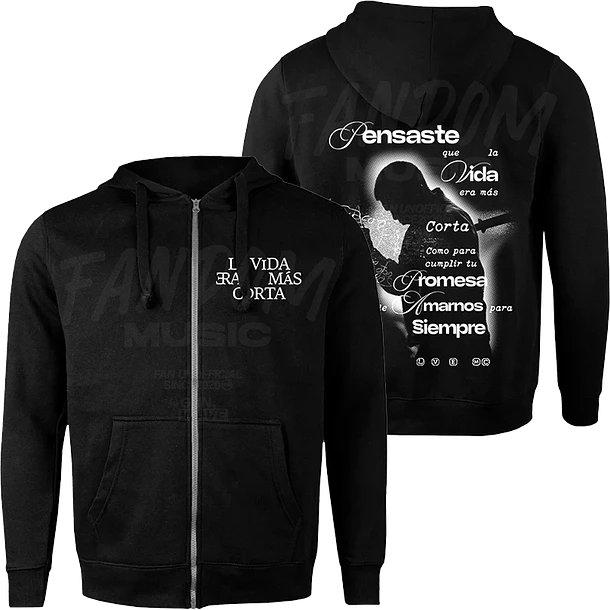 Milo J · Promesa Hoodie con Cierre 1