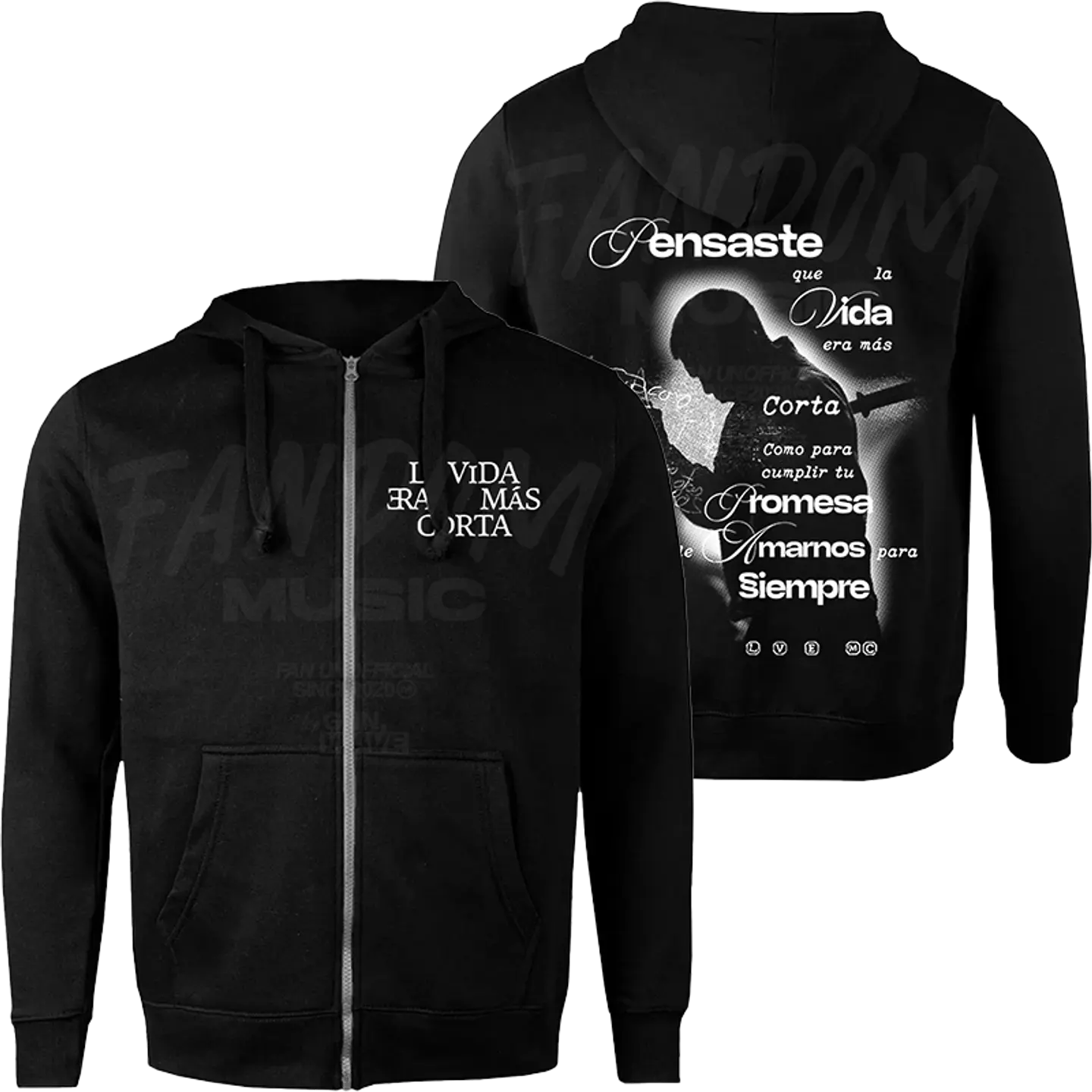 Milo J · Promesa Hoodie con Cierre 1