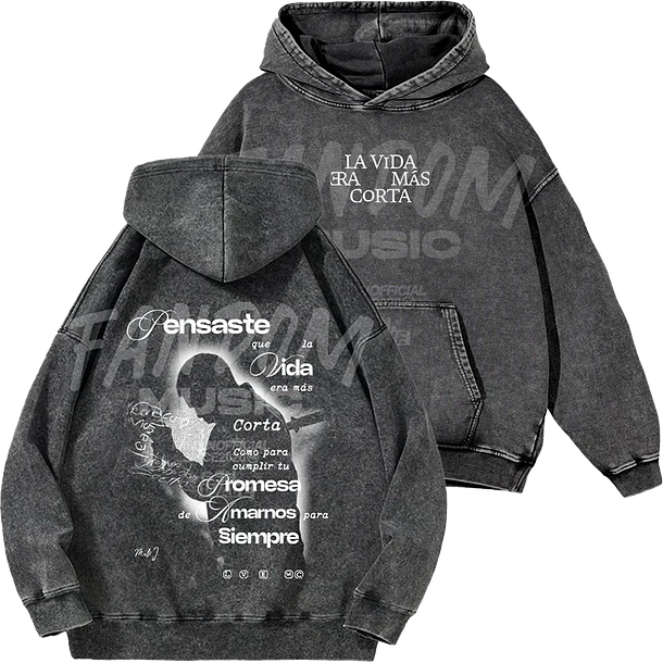 Milo J · Promesa Hoodie Acid Wash 1