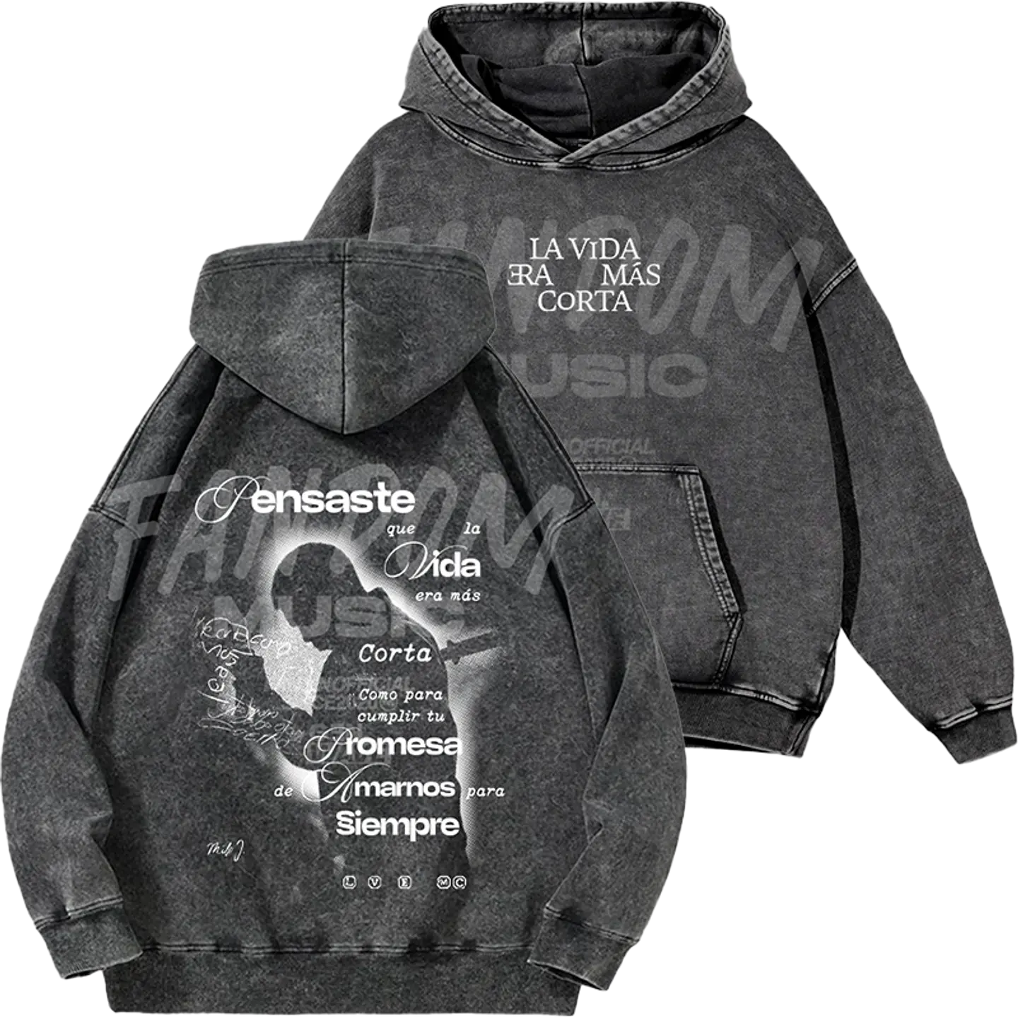 Milo J · Promesa Hoodie Acid Wash 1