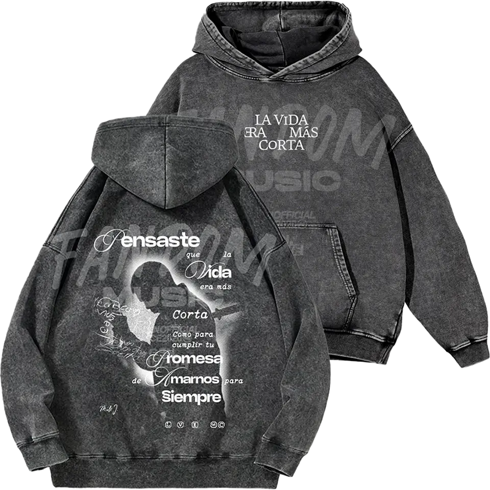 Milo J · Promesa Hoodie Acid Wash 1