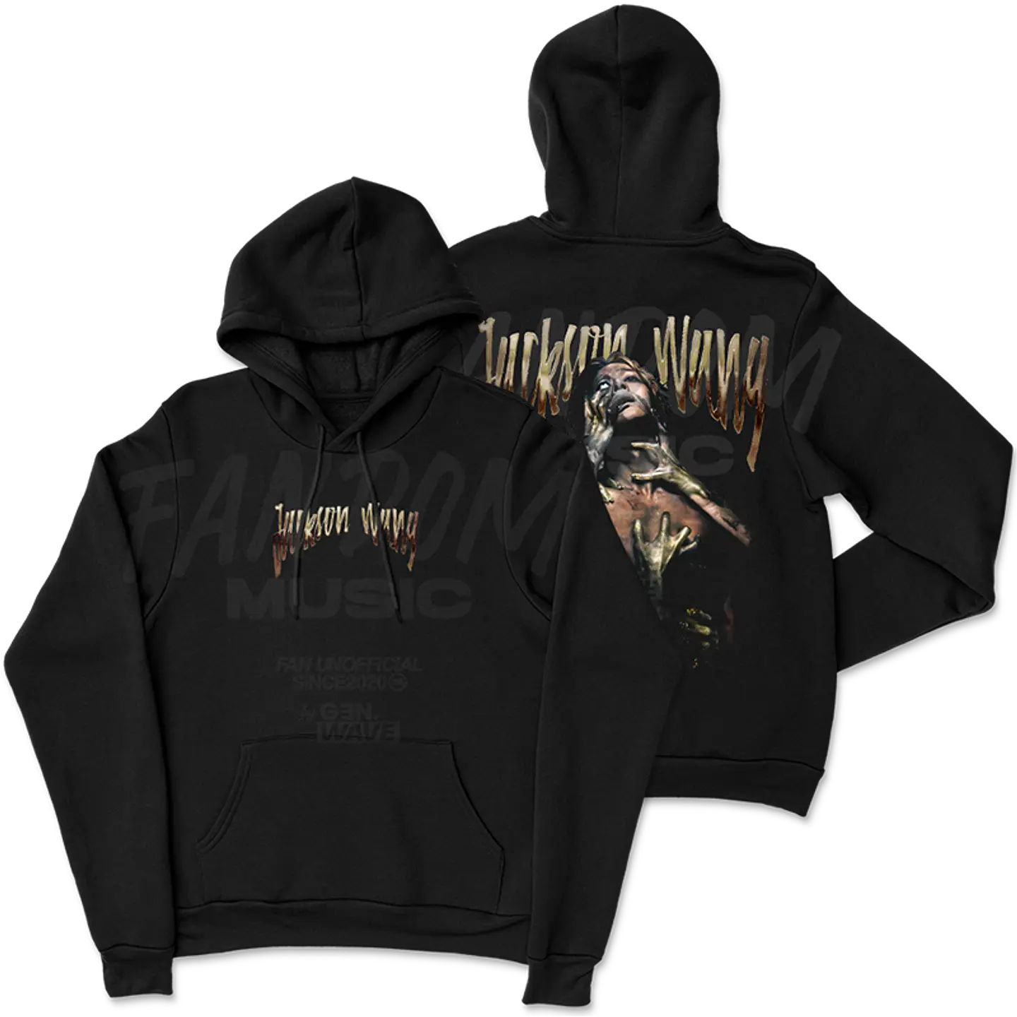 Jackson Wang · Gold Magic Man II Hoodie 1