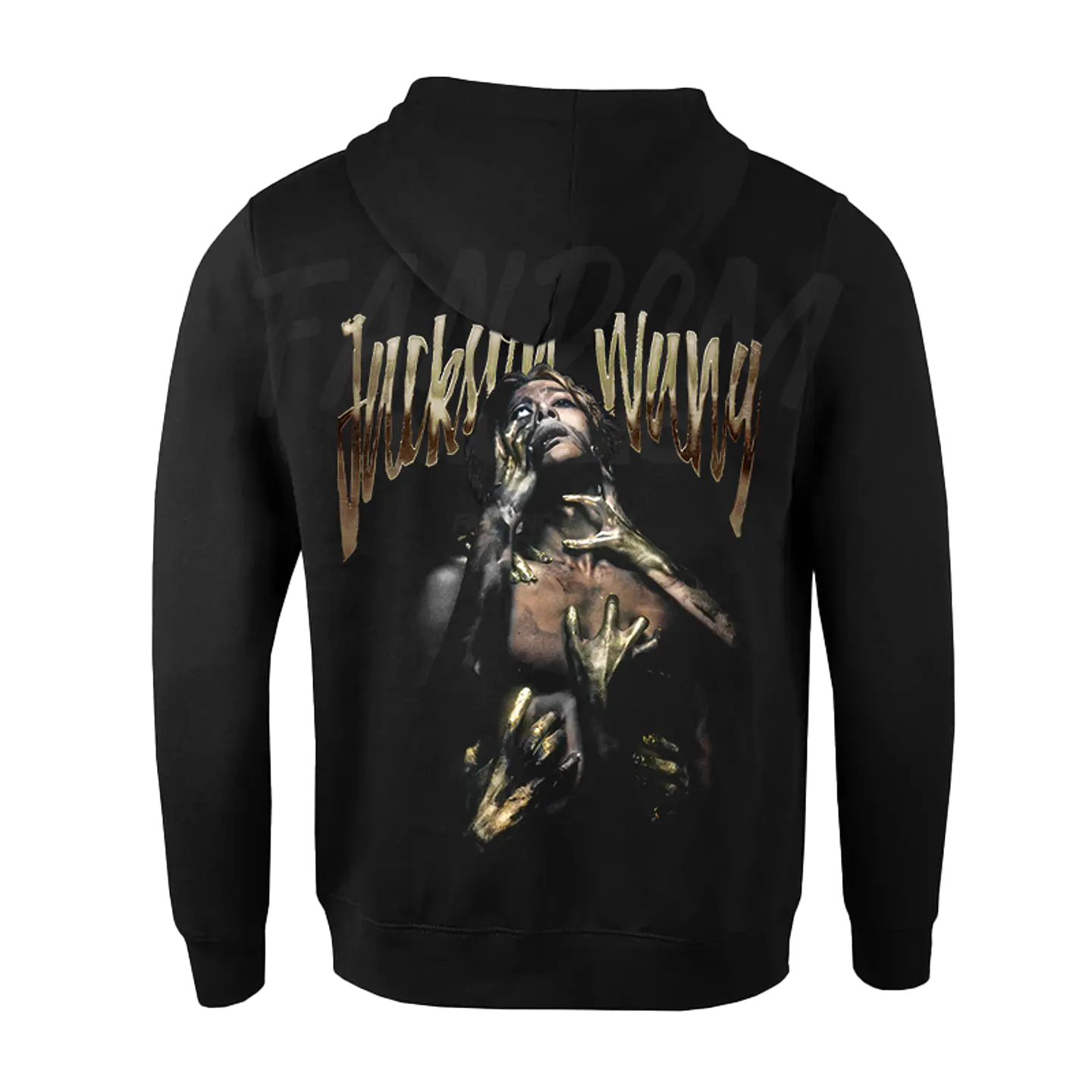 Jackson Wang · Gold Magic Man II Hoodie con Cierre 2