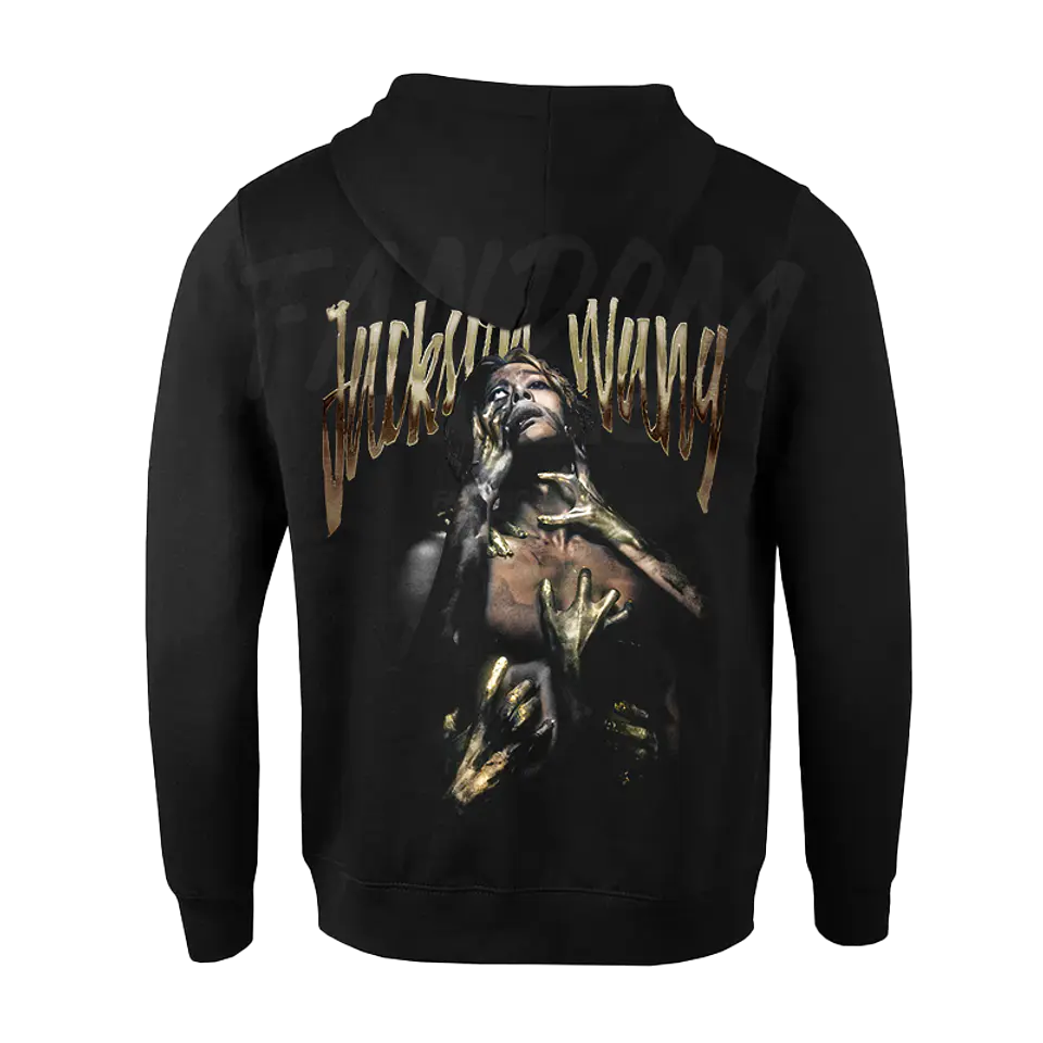 Jackson Wang · Gold Magic Man II Hoodie con Cierre 2