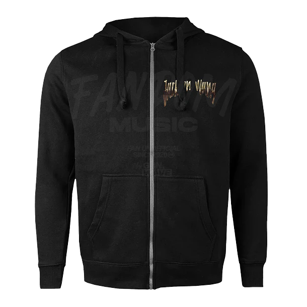 Jackson Wang · Gold Magic Man II Hoodie con Cierre 3