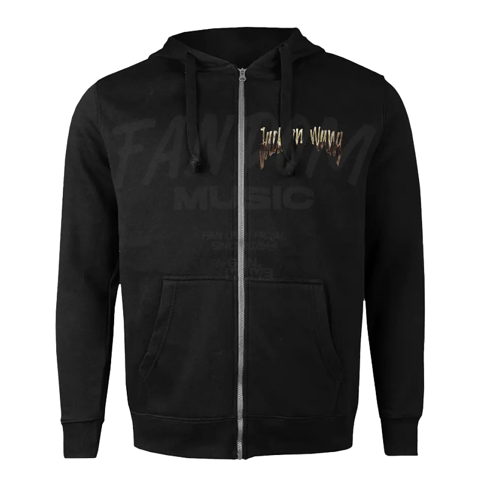 Jackson Wang · Gold Magic Man II Hoodie con Cierre 3