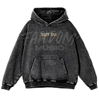 Jackson Wang · Gold Magic Man II Hoodie Acid Wash 3